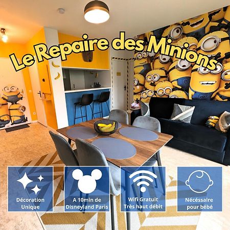 Le Repaire Des Minions - 10' Disney - Familial Bailly-Romainvilliers Eksteriør bilde