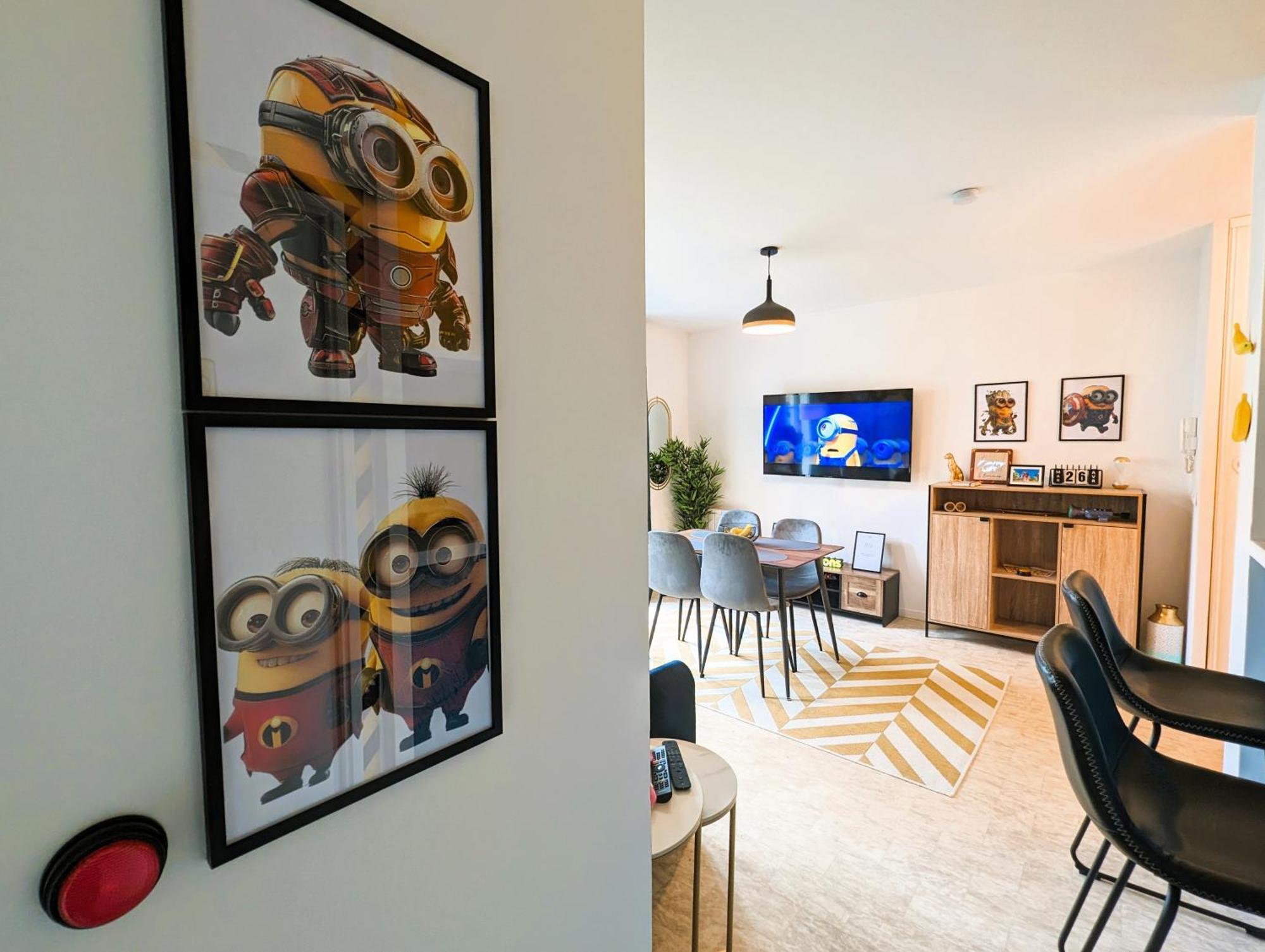 Le Repaire Des Minions - 10' Disney - Familial Bailly-Romainvilliers Eksteriør bilde